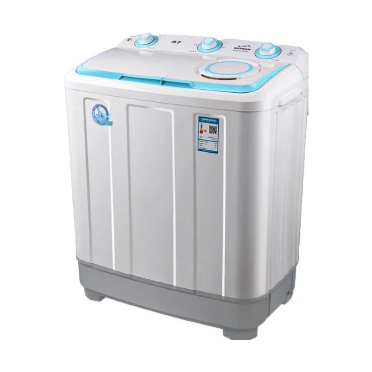 10kg Home Use Portable Large Capacity Maternal and Infant Two-cylinder Semi-automatic Washing Machine
