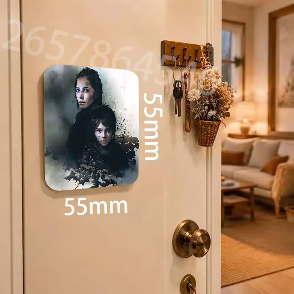 A-A P-Plague Tale R-Resonance Magnet Refrigerator Fridge Sticker for Home Decor DIY Wall Decor