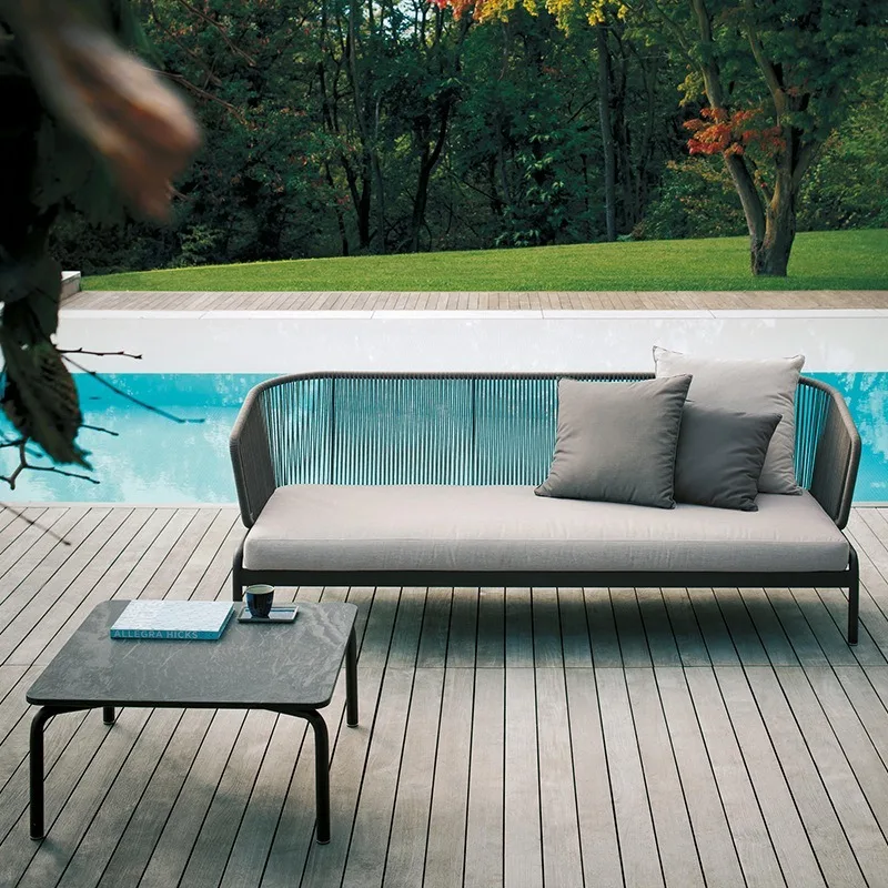 Outdoor sofa scenic spots, office villas, garden courtyards, balconies, swimming pools, seaside public places, sofa furniture