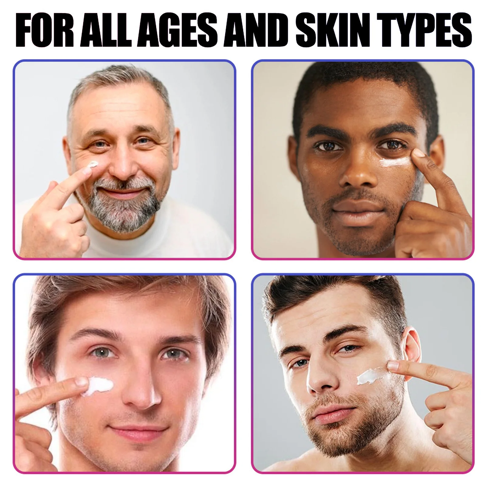 EELHOE Vitamin E Moisturizing Cream Man Improve Rough Dry Skin Tightening Nourishing Retinol Rejuvenate the Face Cream Man 50g
