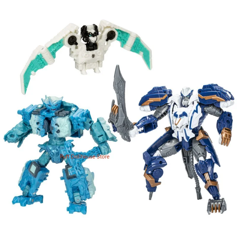 W magazynie Transformers Interstellar Robbers L Thunder Set Animacja Postacie Figurki Model Zabawki Kolekcja prezentów promocyjnych