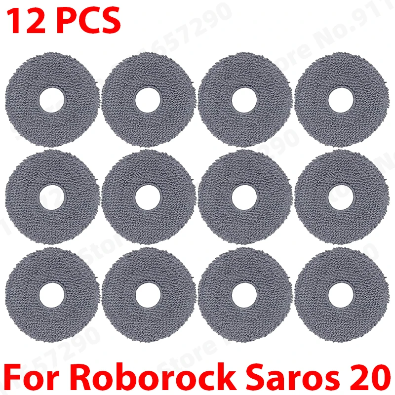 For Roborock Saros 20 Spare Parts Main Side Brush Mop Cloth Hepa Filter Dust Bag Robot Vacuum Cleaner Replacement Accessories image 3