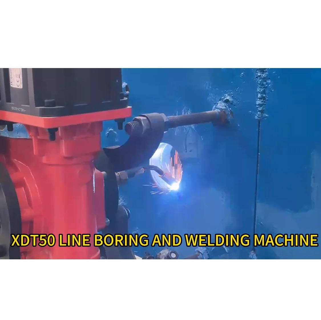 Xdt50 Cnc Inner Hole Line Boring Machine Portable Line Boring and Welding Machine for Sale