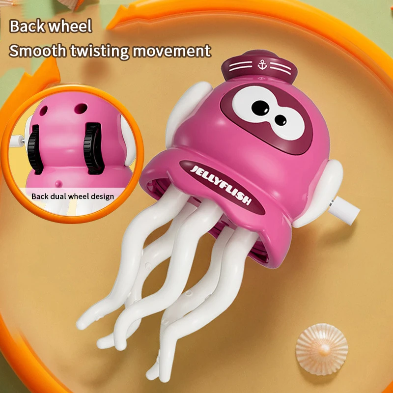 Giocattoli elettronici di calamari danzanti Calamari danzanti magici con musica leggera Divertente polpo danzante Giocattolo di decompressione Regalo per bambini