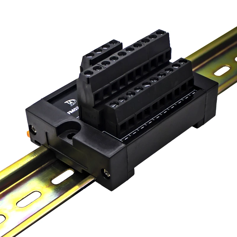 Spring terminals Save Wiring Split Terminal Block 10A Power Splitter PLC Terminal Block one in more out