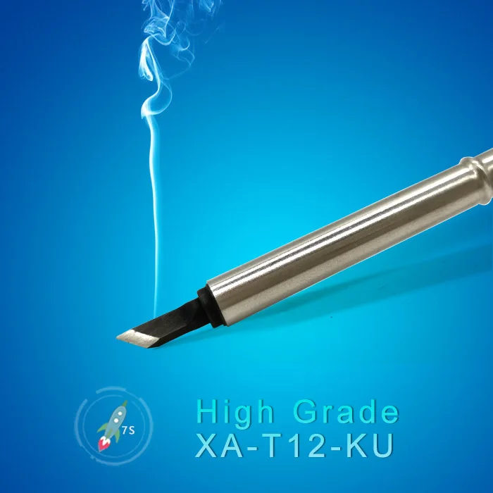 QUICKO XA High-grade T12-KU soldering Tip for 951 952 HAKKO T12 soldering station 7s melt tin welding tools