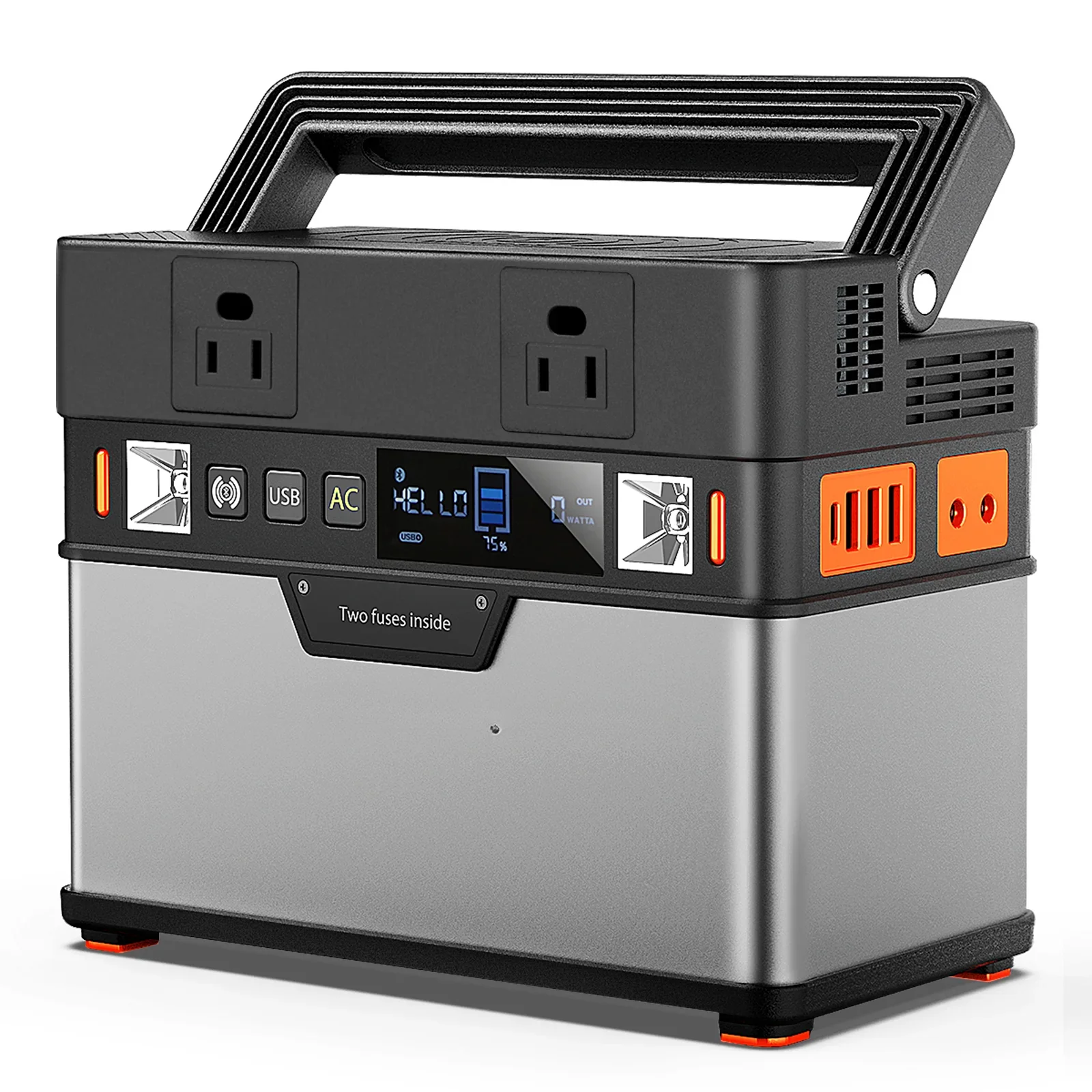 Portable sale Generator 288Wh / 78000mAh PowerStation Emergency Power Supply with DC / AC Inverter, Wireless Output Camping