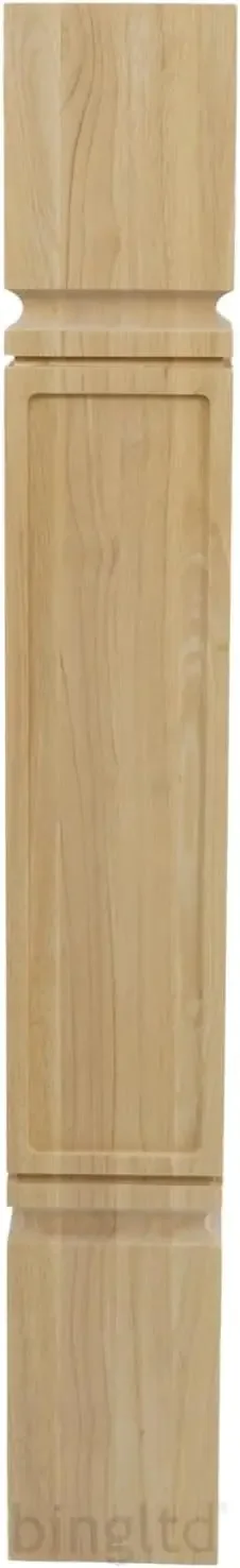 36 Inch x 5 Inch Unfinished Maple Post - 1 PC (K22500-FW-MA)