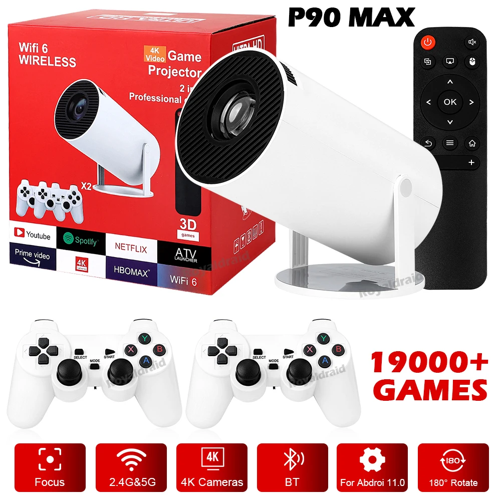 Is This 2.4G Wireless Projector Really Worth It for Late-Night Gaming Sessions?