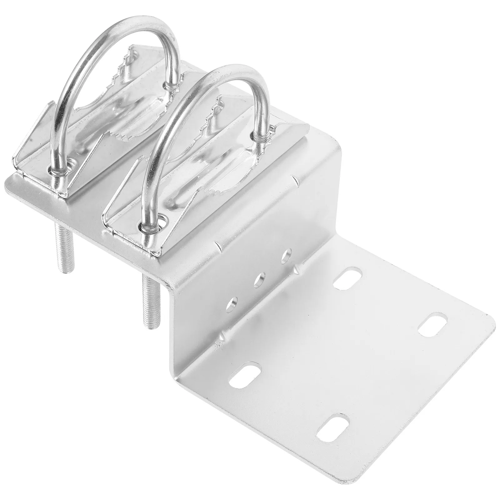 Antenna Mount Bracket Stainless Steel Adjustable Outdoor Wall Pole Mount for Stable Antenna Mast Installation Weather Resistant