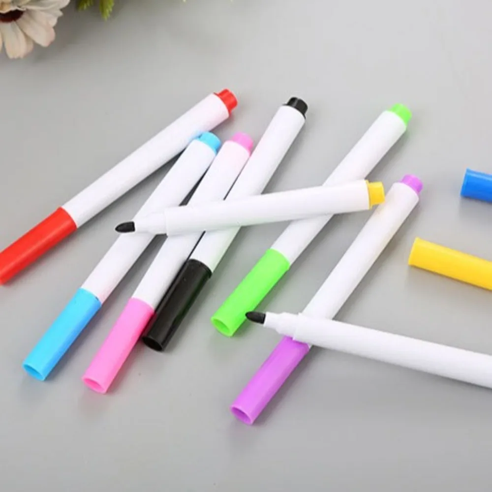 5/8 Colors Art Painting Markers Pens Erasable Water-based Whiteboard Marker Colorful Drawing Multicolor Markers Pens Set