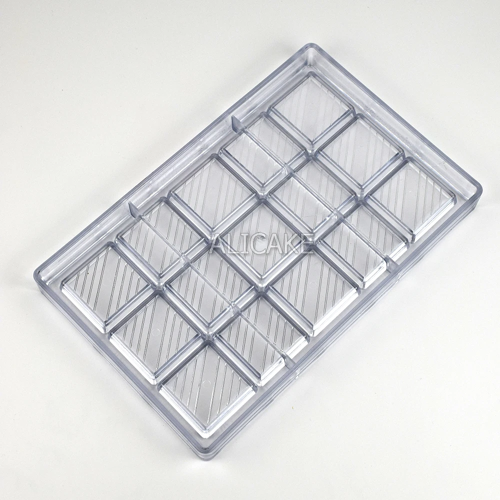 Polycarbonate Chocolate Mold for Chocolate Bonbons Molds Professional Candy Bar Confectionery Baking Pastry Bakery Tools