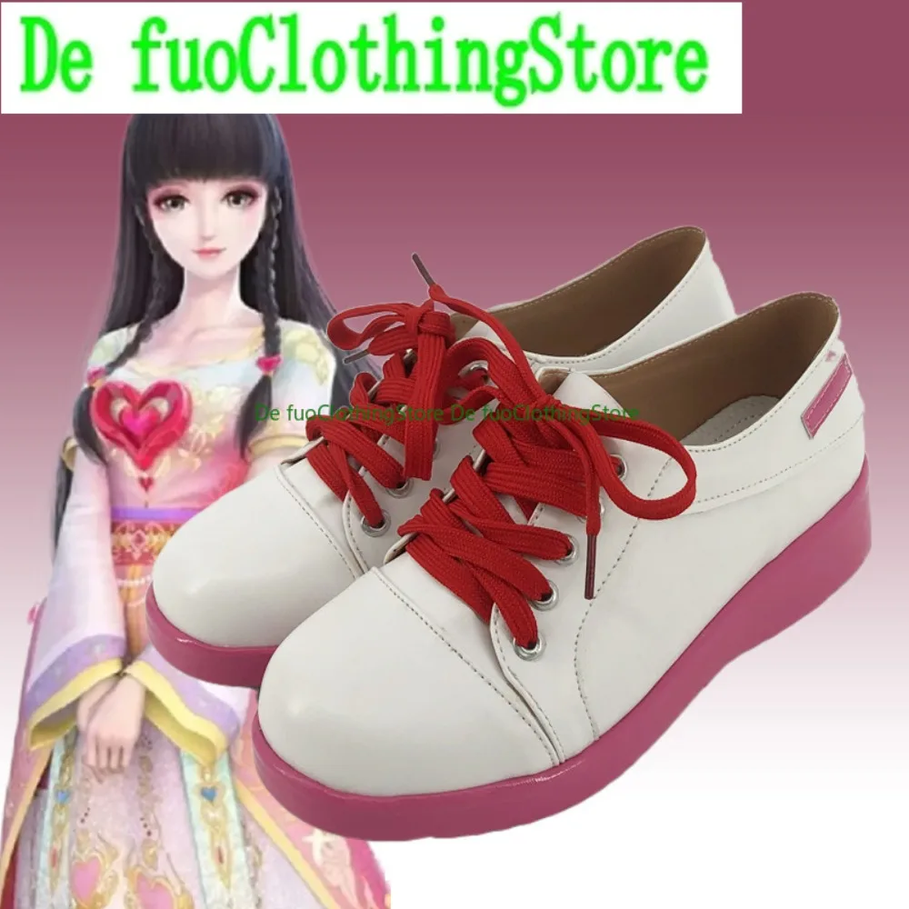 

DefuoClothing Jing Ling Meng Wang Mo обувь для косплея аниме игры костюмы на Хэллоуин реквизит для вечеринки обувь