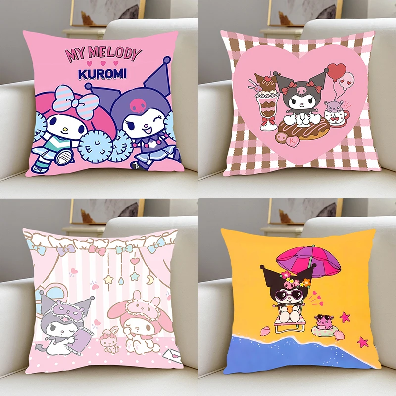 

Pillow Cover Kulomi Birthday Wedding Gifts 50x50 Cushions Covers Dakimakura Throw Pillows iving room Pillowcase Cute Home Decor