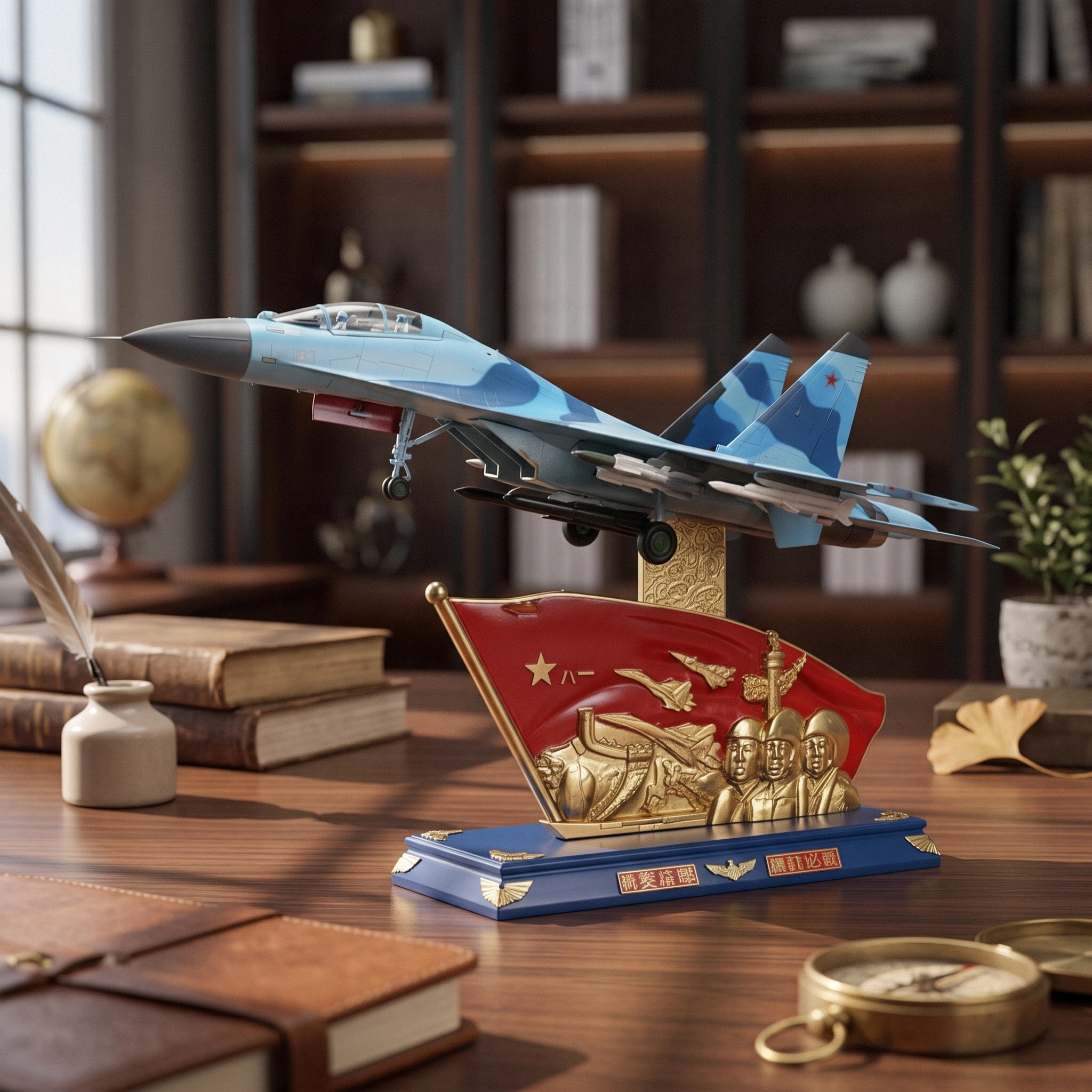 

Su-30 Model with Display Stand Highly Detailed Su-30 Fighter Jet Model Metal High Simulation for Aviation Enthusiasts