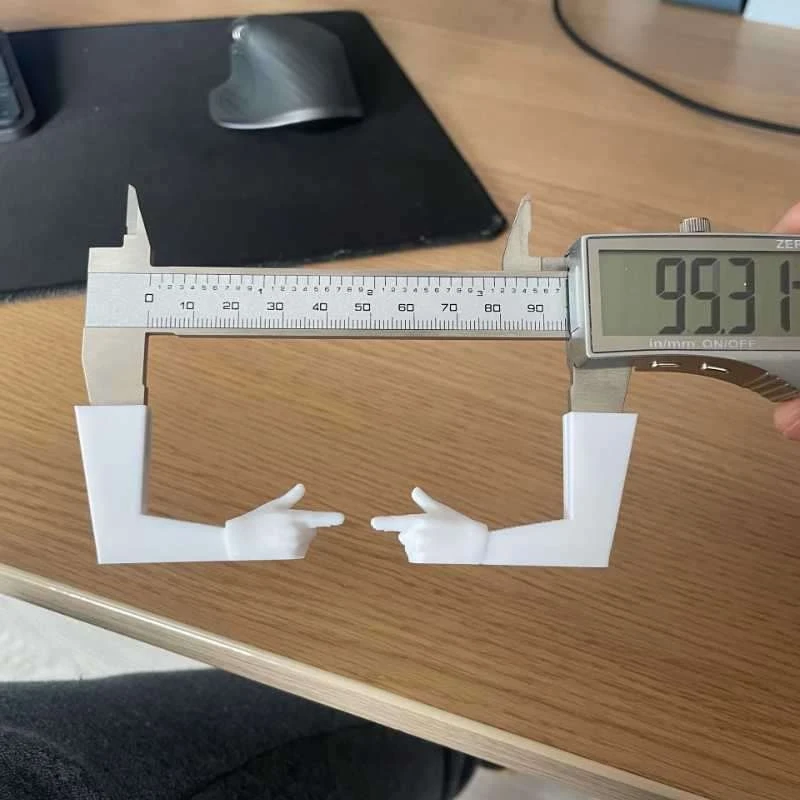 Caliper Finger Attachment Funny Decorative Hands for Digital Caliper Measuring Tool
