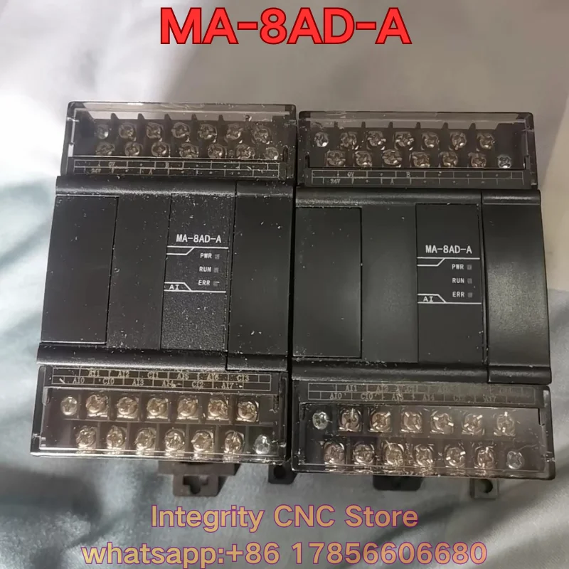 Second-hand MA-8AD-V MA-8AD-A PLC module function test is normal