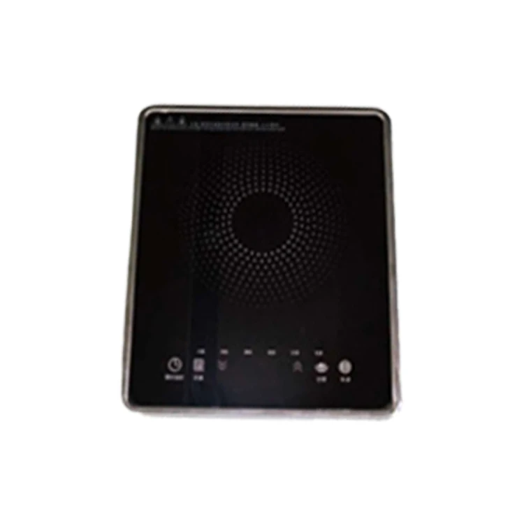 RV Induction Cooker 1000W Power Touch Control Panel Tempered Glass Panel