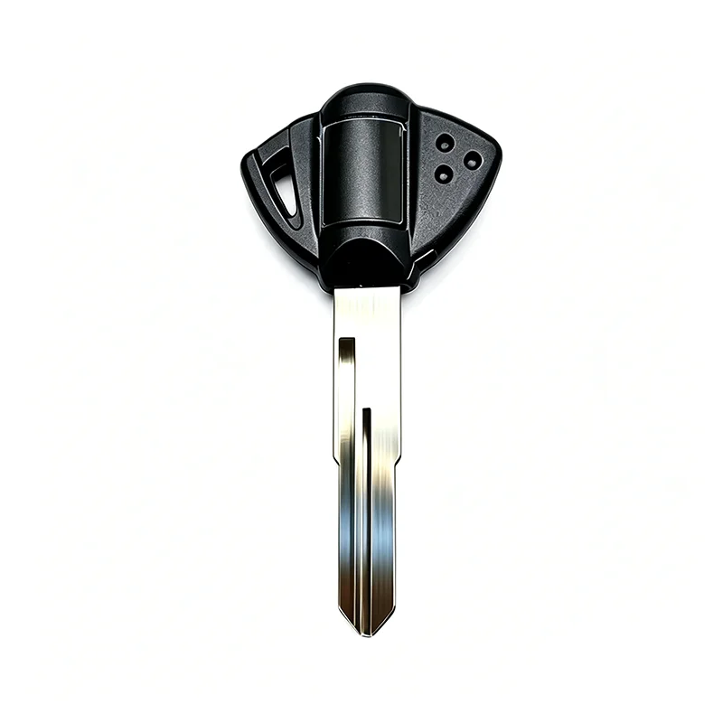 Uncut Key Blank for Suzuki Motorcycles, Chip Installable GSX GSXR600 GSXR750 GSXR1000 GSX1300R SV650 Hayabusa