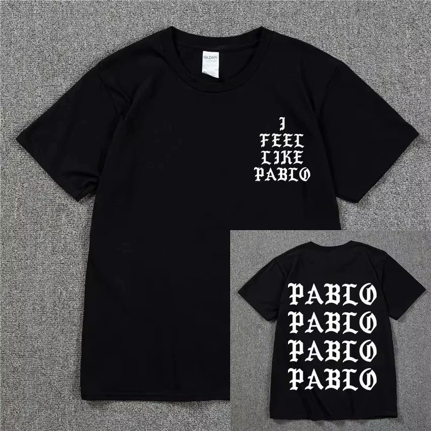 2026 Summer New Design Kanye West Jasper High-Quality Comfortable Men's Round-neck Printed T-shirt