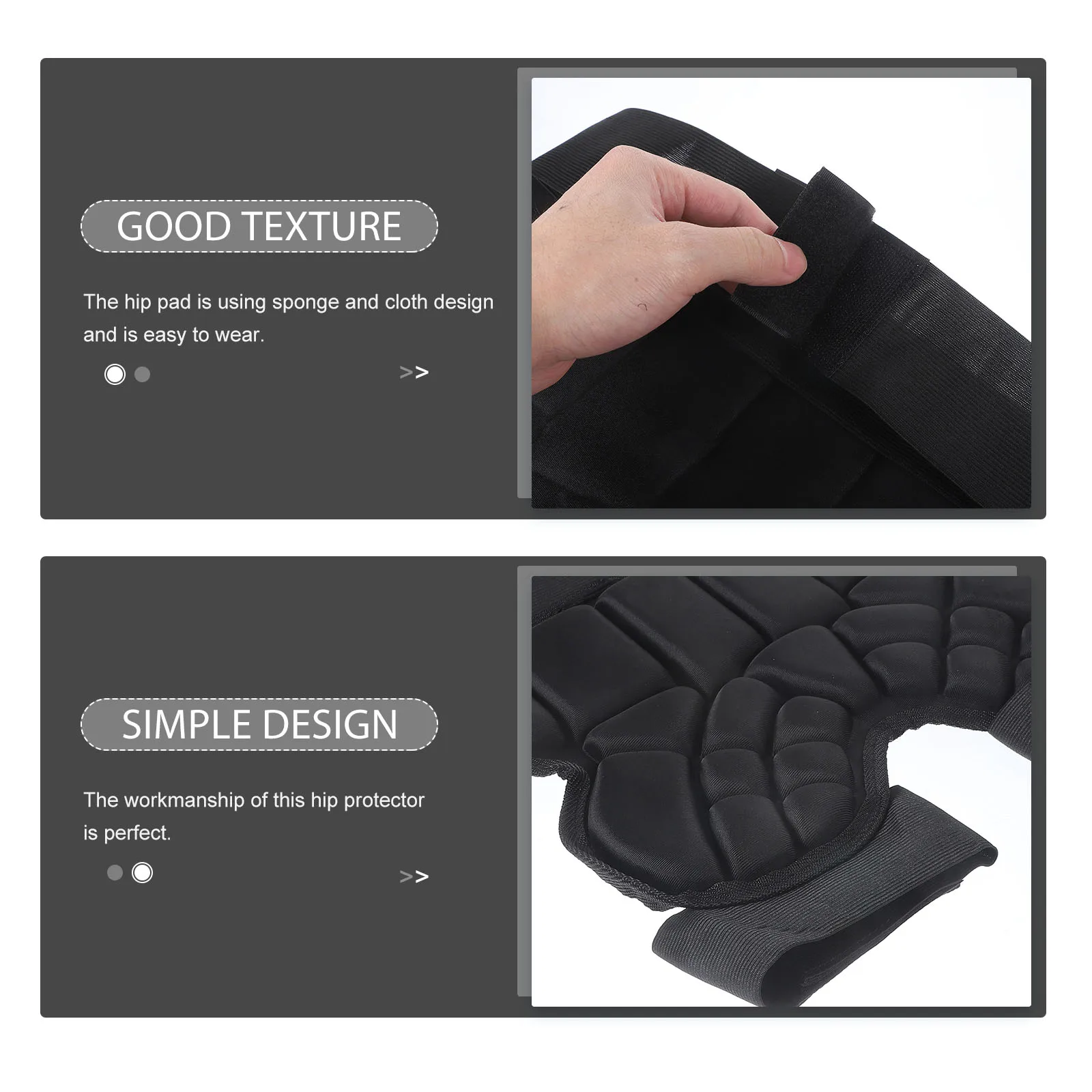 

Anti-fall Kids Skating Hip Protector Durable Cloth Children Skateboard Pads Ice Pants Butt Cushion Unisex Single Skiwear