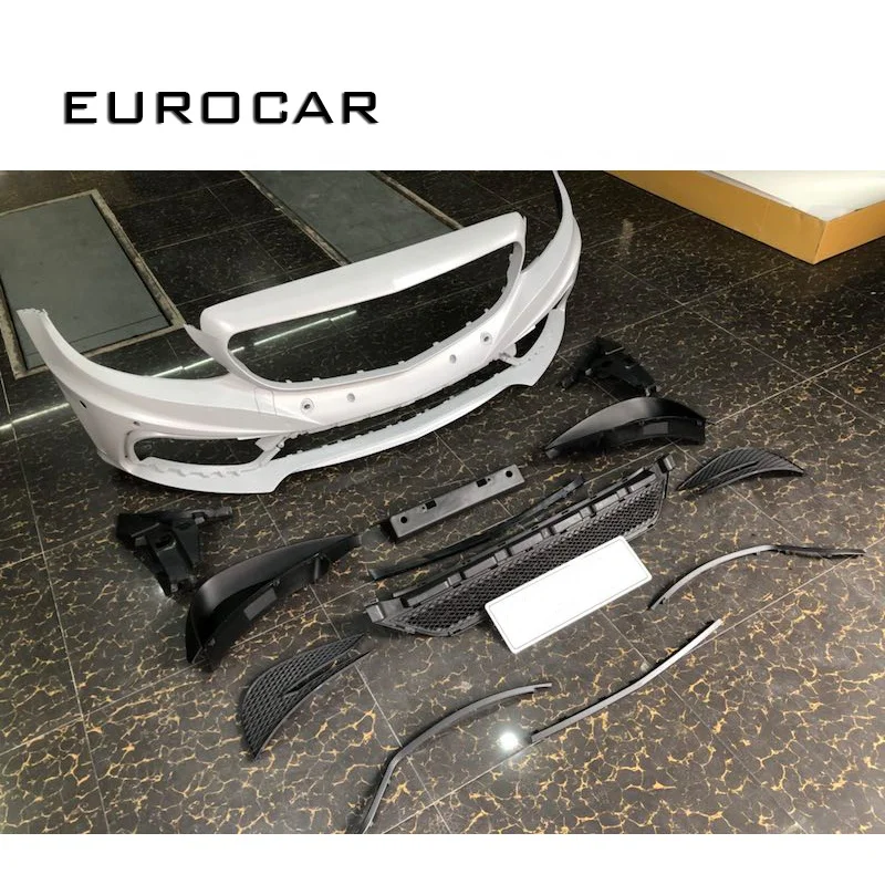 

STLFW205 Carlsson Style Body Kit Fit for W205 C180 C200L C260 C300 C Class Front Bumper and Grille 2019y~