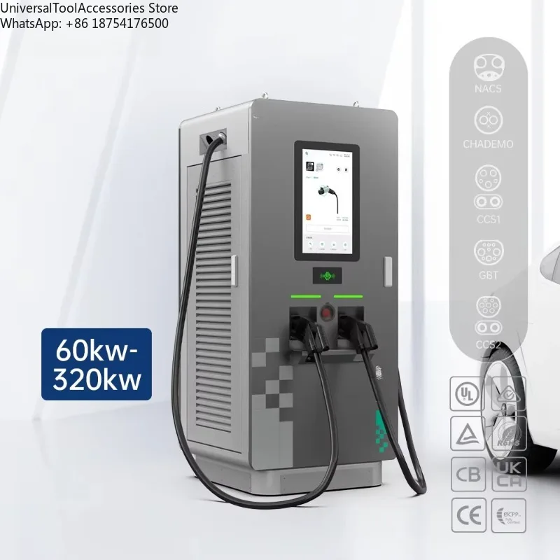 Ccs1/Ccs2/Gbt/Chademo 120kw Commercial Dc Ev Fast Charger Station Gbt Dc Ev Charger 60kw for Electric Car