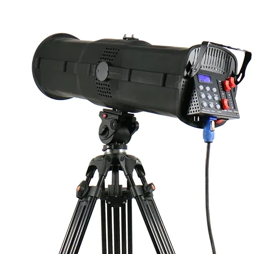 460W Zoom LED Follow Spot Light – Professional Stage Spotlight for TV Studios, Theaters, Concerts & Nightclubs