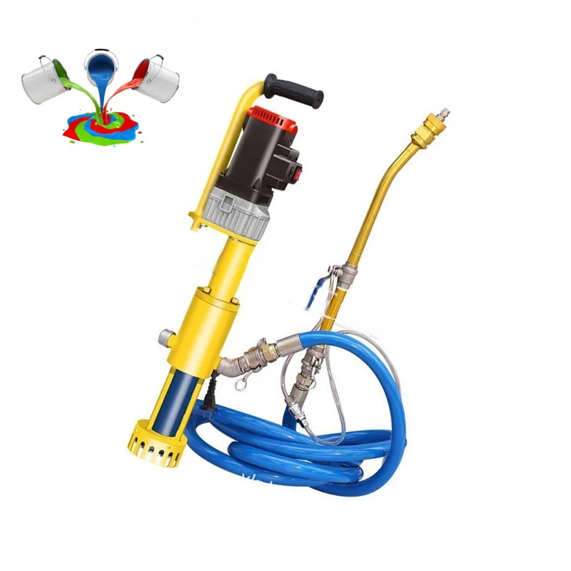 2200W Multifunctional Small Paint Spraying Machine Pneumatic ZY-910 Latex Paint/Waterproof Coating Spraying Six Speed Regulation