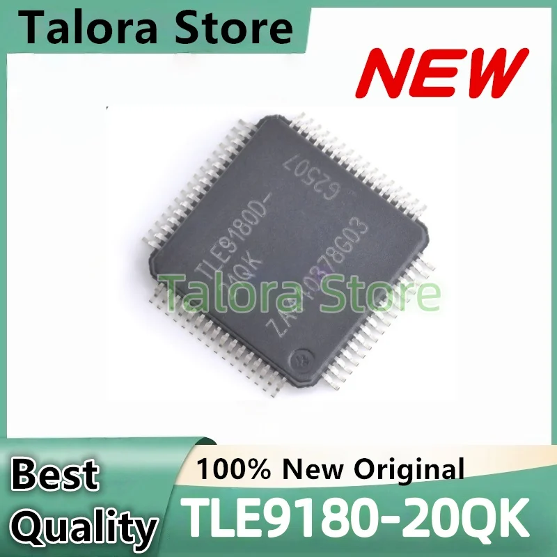 1pcs-10Ppcs/lot TLE9180-20QK TLE9180 QFP64 48V Generator Computer Board Fragile Power Chip