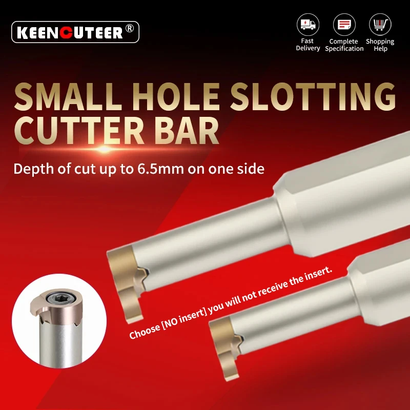 

Slotting Cutter Bar MG-H12 H16 H20 Small Hole Comma Blade MB-05R 07R 09R 11R Turning Tool CNC Hard Metal Turning Tool