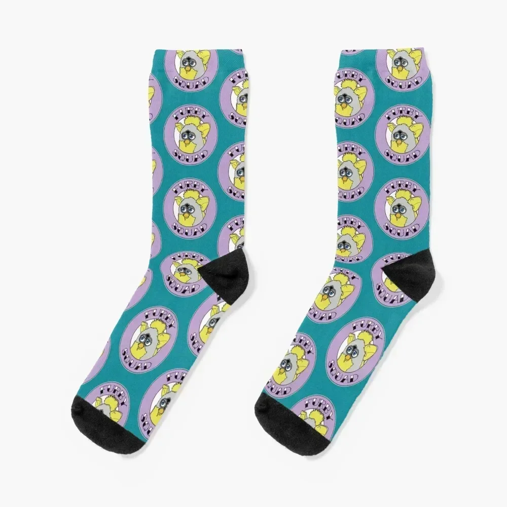 

Furby Squad - Banana Socks anti slip football Stockings man Mens Socks Women's