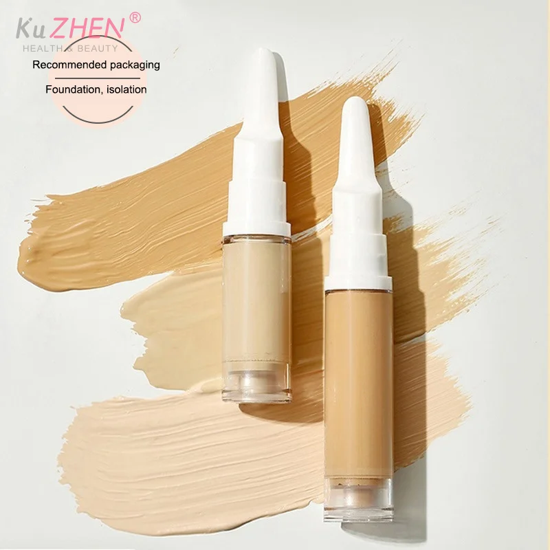 

1PC 5/10/15ml Clear Foundation Dispenser Bottle Portable Travel Essence Sample Container Airless Vacuum Eye Gel Cream Empty Tube