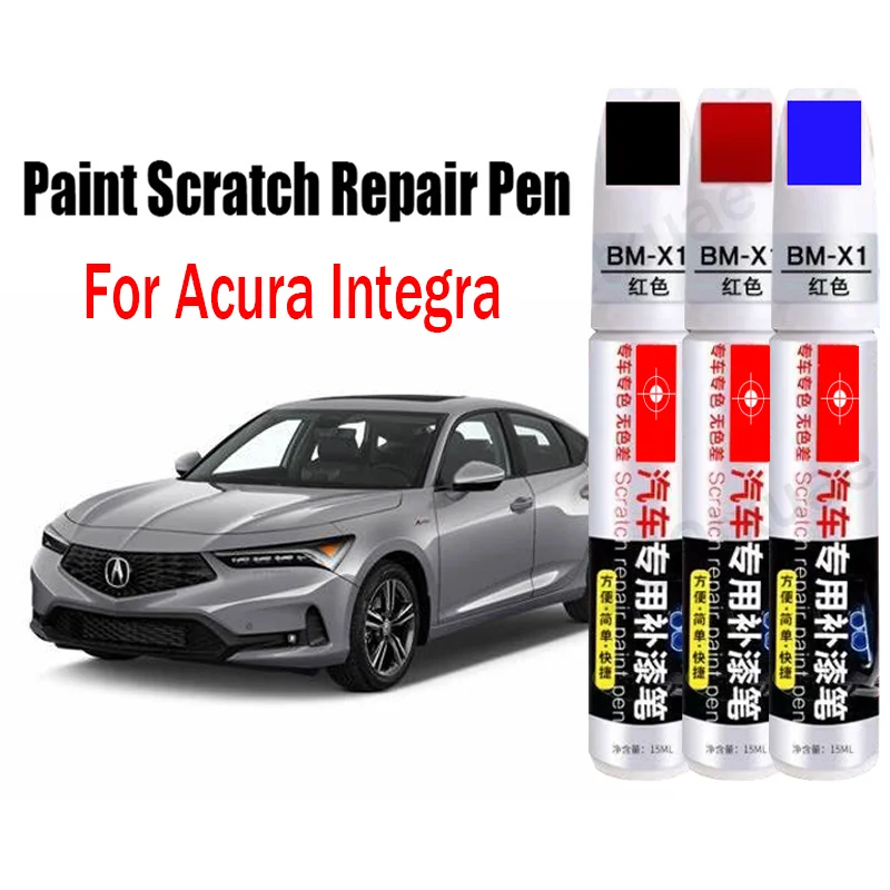 

Car Paint Scratch Repair Pen for Acura Integra Touch-Up Pen Black White Blue Red Yellow Silver Paint Care Accessories