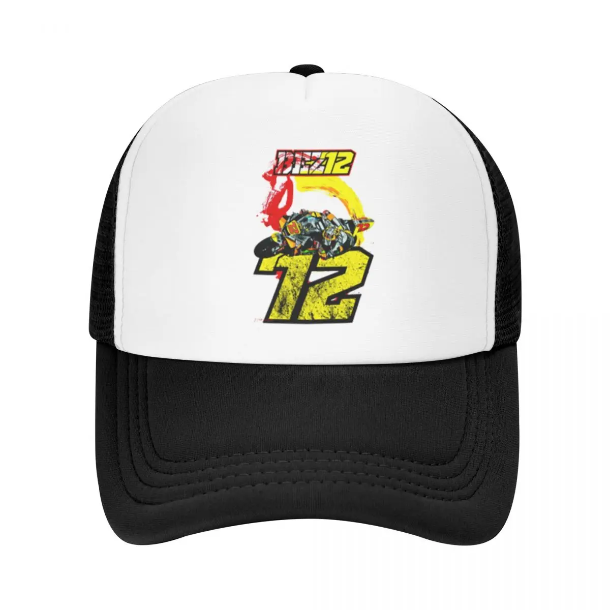 

Yellow GP #72 Marco Bezzecchi Motorcycle Racing Driver Unisex Mesh Baseball Cap For Men Beach Peaked Caps New Trend Sun Hat