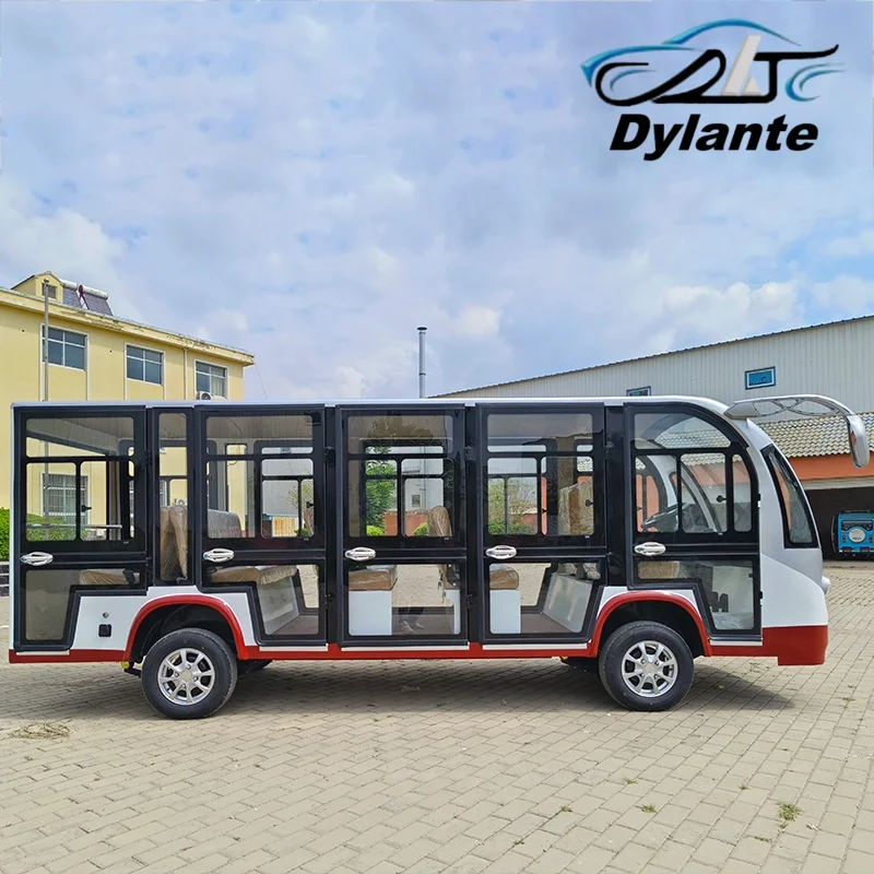 Convertible Sightseeing Car Electric Sightseeing Bus New Energy Vehicle Adopt Aviation-Grade Aluminum Frame And Canopy Poles