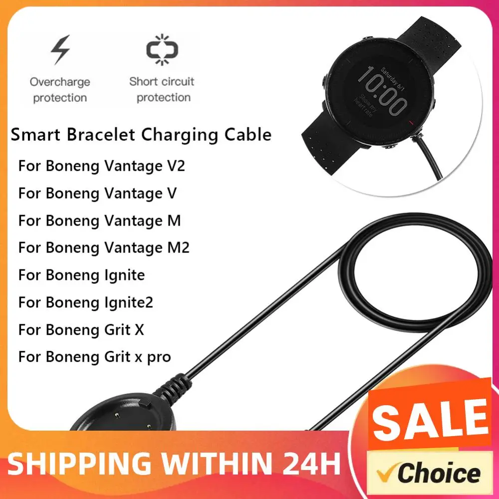 

1m Charger Cable Replacement USB Charging Cable Smart Watch Accessories Charger Dock for Polar Ignite/Ignite 2/Grit X/Grit X Pro