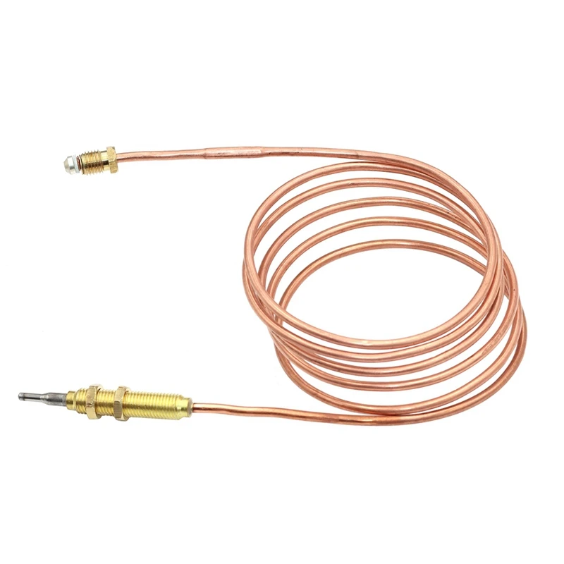 Universal Gas Thermocouple Length Used On BBQ Grill Or Fire Pit Heater Gas Water Heater M8x1 End Nut And Head Tip 150CM Durable