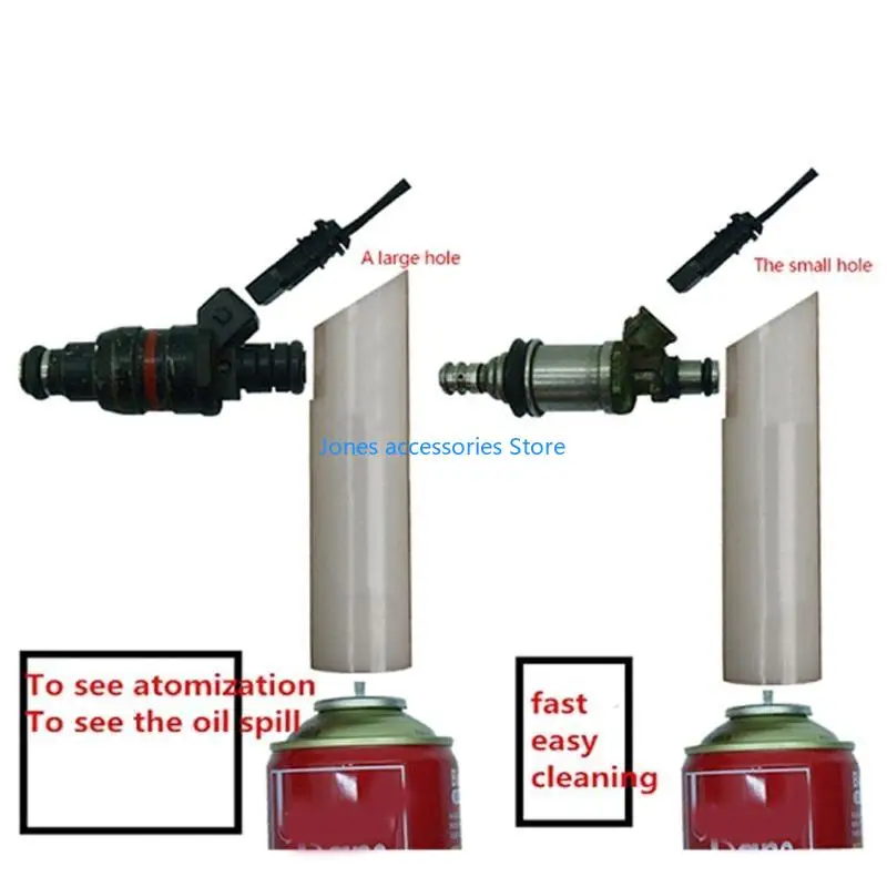 

W8KD Motorcycle Injectors CleaningTools with 2 Nozzles Auto System Cleaner Car Motorcycle Accessories