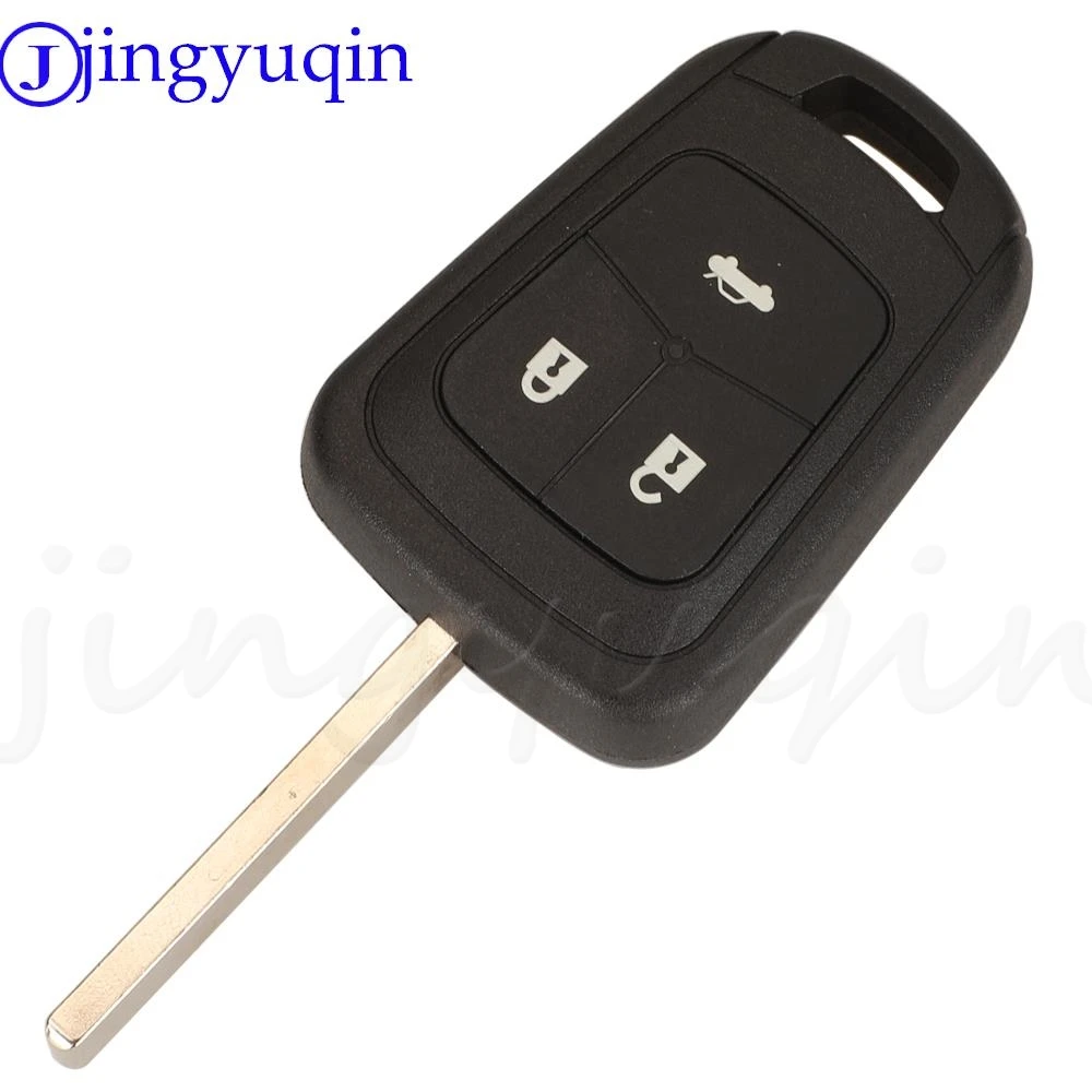 Jingyuqin 2/3 Button Flip Remote Control Folding Car Key Cover FOB Case Shell For Vauxhall Opel Corsa Astra Vectra Signum