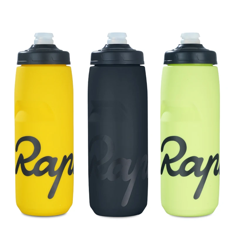 2023 Rapha Cycling Water Bottle 620 750ml Leak-proof Squeezable Taste-free BPA-free Plastic Camping Hiking Sports Bicycle Kettle