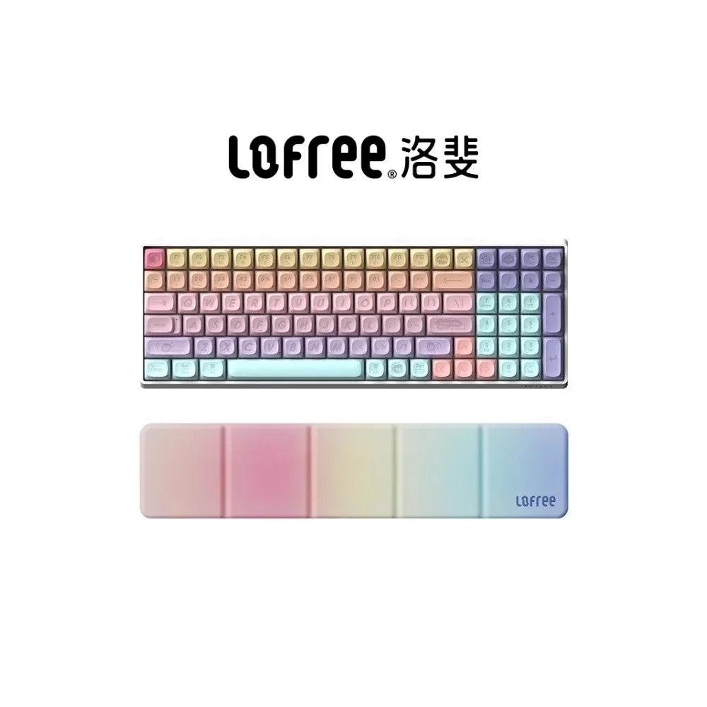 Lofree mechanical keyboard wireless bluetooth cute handle official business Type-C Wireless 2.4G red axis Notebook computer