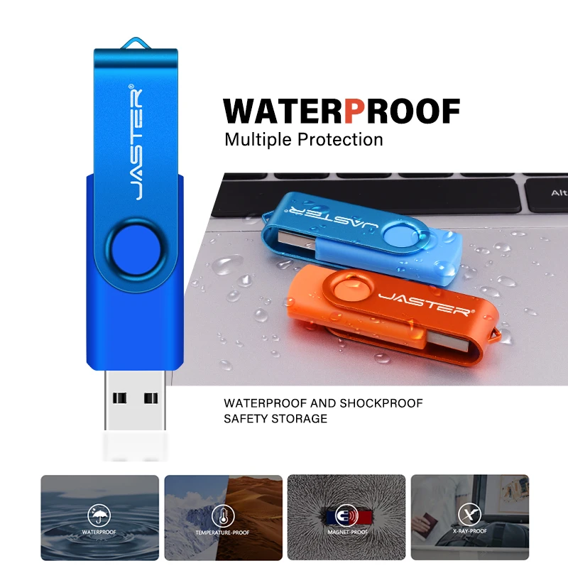 Speed High-capacity USB 3.0 Flash Drive 128GB Pen Drive 64GB Custom Logo Rotatable Memory Stick 32GB 16GB Business U Disk Gift