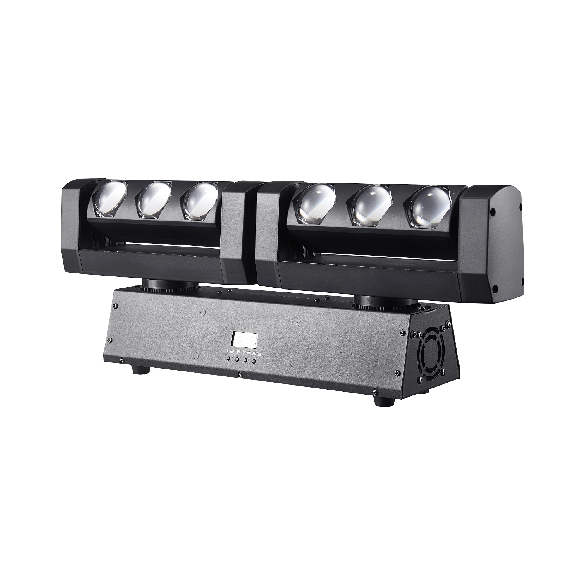 

15×10W DJ rotating RGBW red and blue laser light with DMX for weddings bars and Christmas