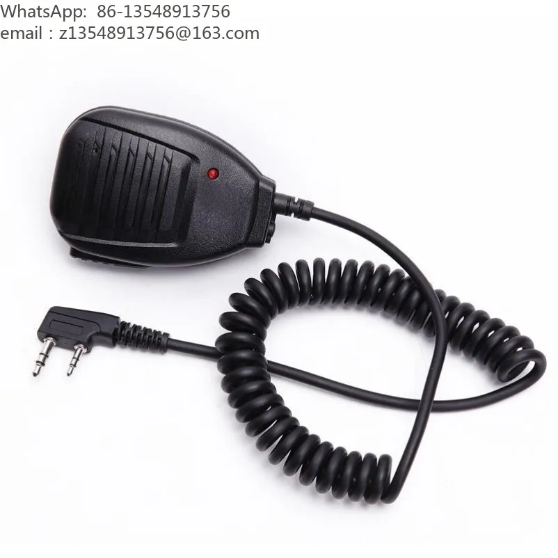 Walkie-talkie, hand wheat, hand Mi K head, walkie-talkie, microphone