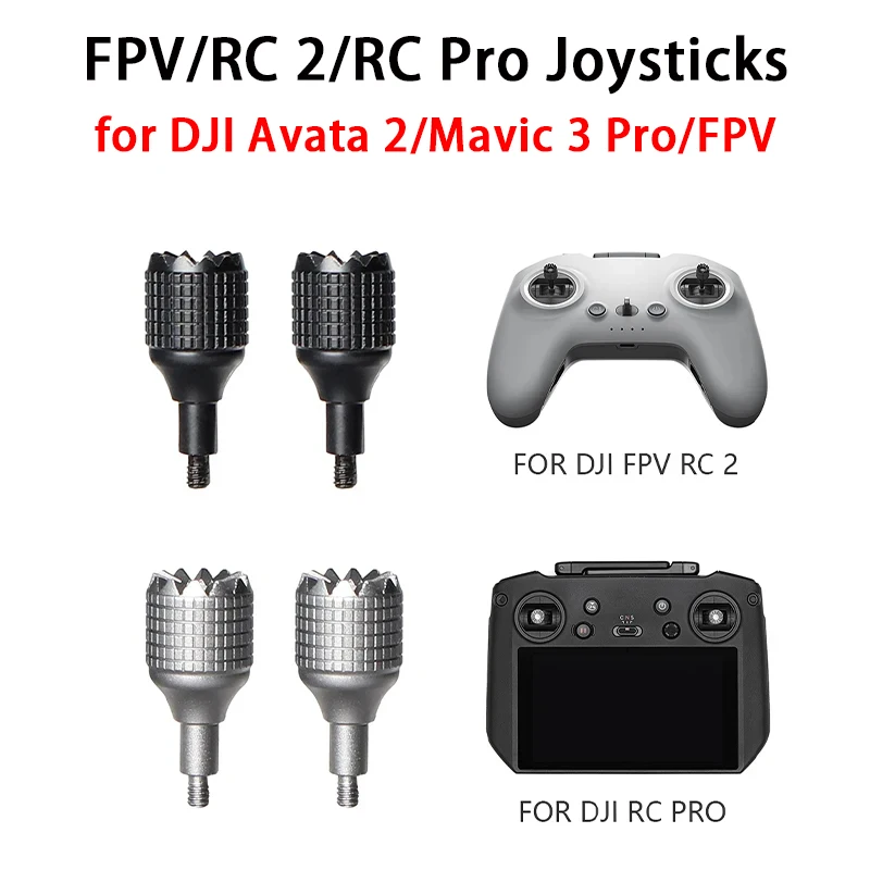 Joystick for DJI Avata 2/Mavic 3 Pro for DJI RC Pro Remote Controller Thumb Rocker FPV Controller Sticks Replacement Accessories