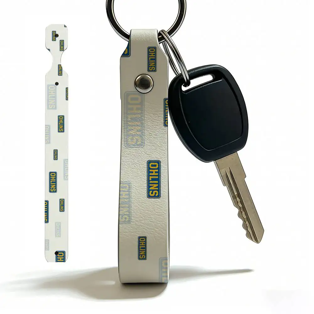 

Брелок для ключей OHLINS из мягкой искусственной кожи, легкий держатель для ключей для мотоциклов и скутеров