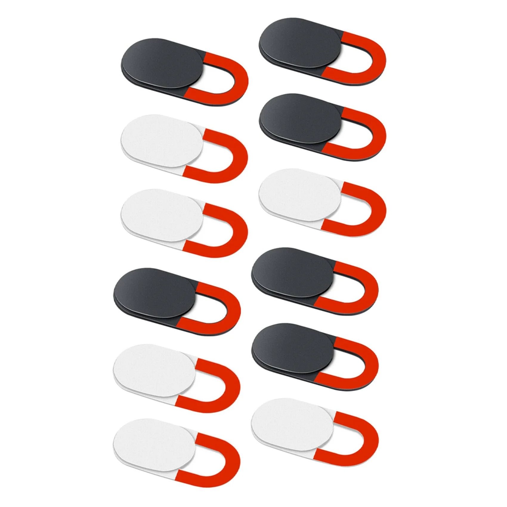 A96T 12er-Pack Webcam-Abdeckung Slide Ultra Thin Round Laptop-Kamera-Abdeckung Slide Privacy Protection für Computer Pro