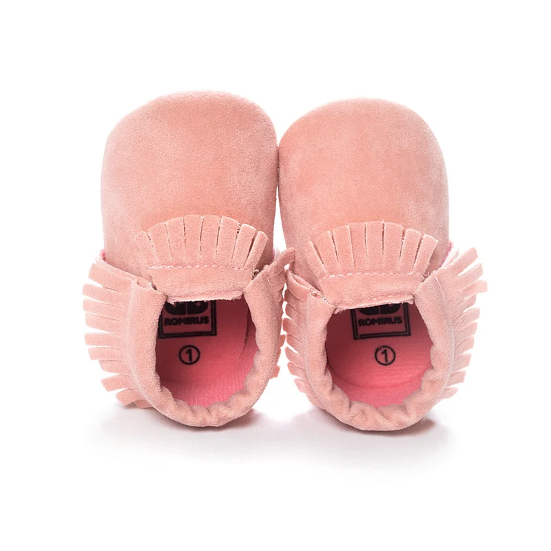 

Baby Shoes Newborn Infant Boy Girl First Walker Suedu Cotton Sofe Sole Princess Fringe Toddler Baby Crib Shoes Casual Moccasins