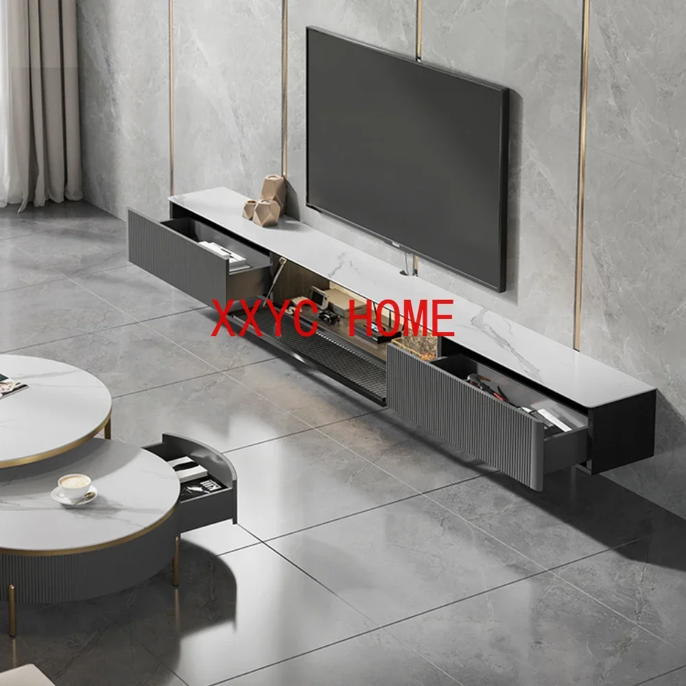 

TV Cabinet Wall-Mounted Narrow Modern Simple Hanging Small Apartment Living Room